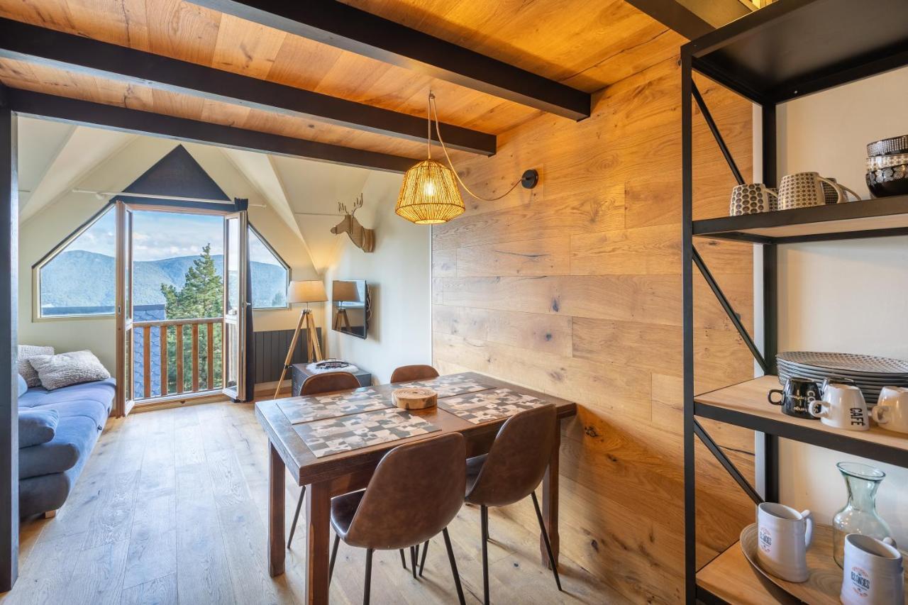 شقة Le Cerf - Duplex Avec Superbe Vue Montagne ليز أونجليه المظهر الخارجي الصورة