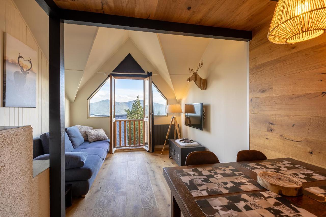 شقة Le Cerf - Duplex Avec Superbe Vue Montagne ليز أونجليه المظهر الخارجي الصورة